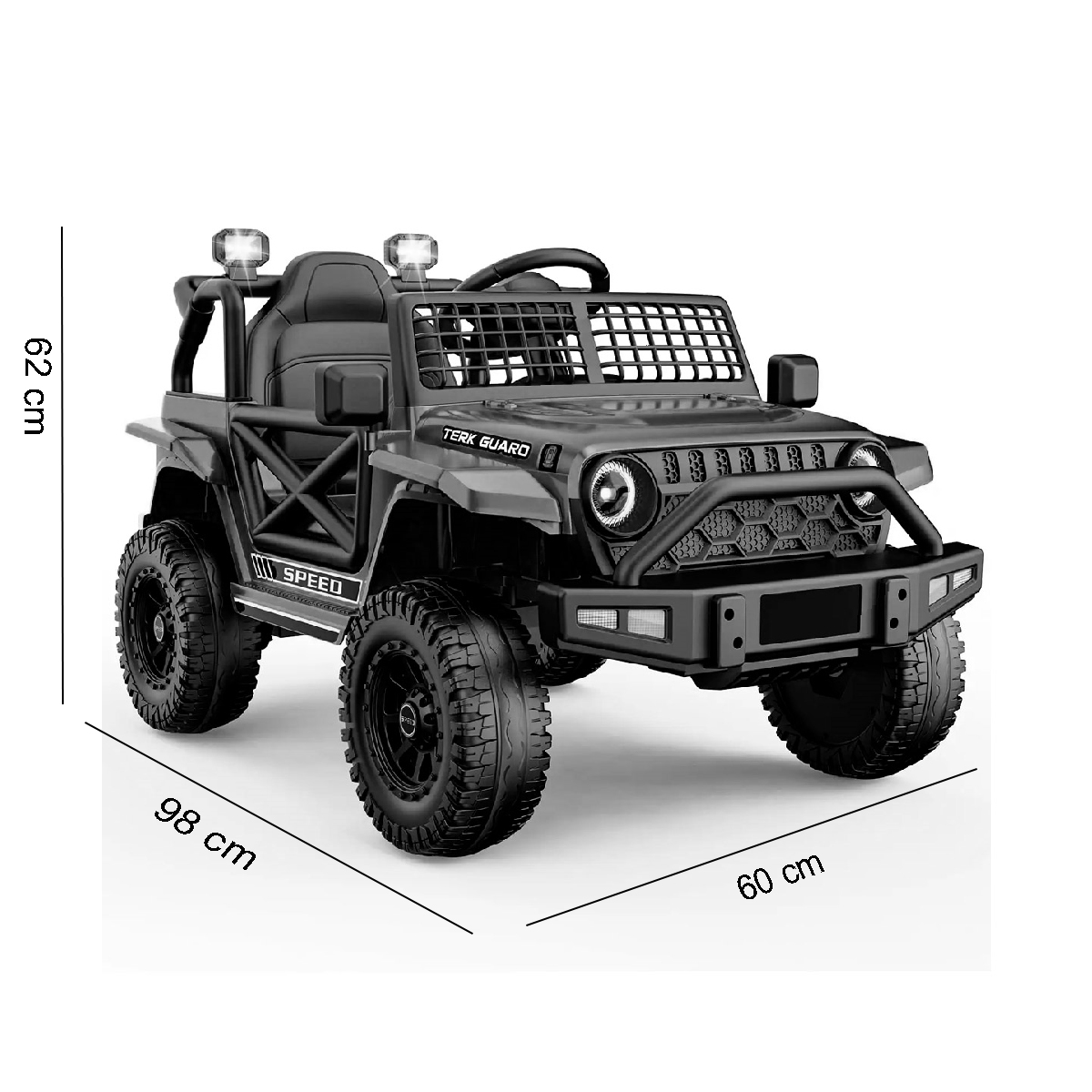 Foto 5 | Montable Electrico 4x4 Rojo