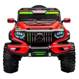 Foto 5 | Montable Electrico Camioneta Tipo Todo Terreno 4x4 Color Rojo