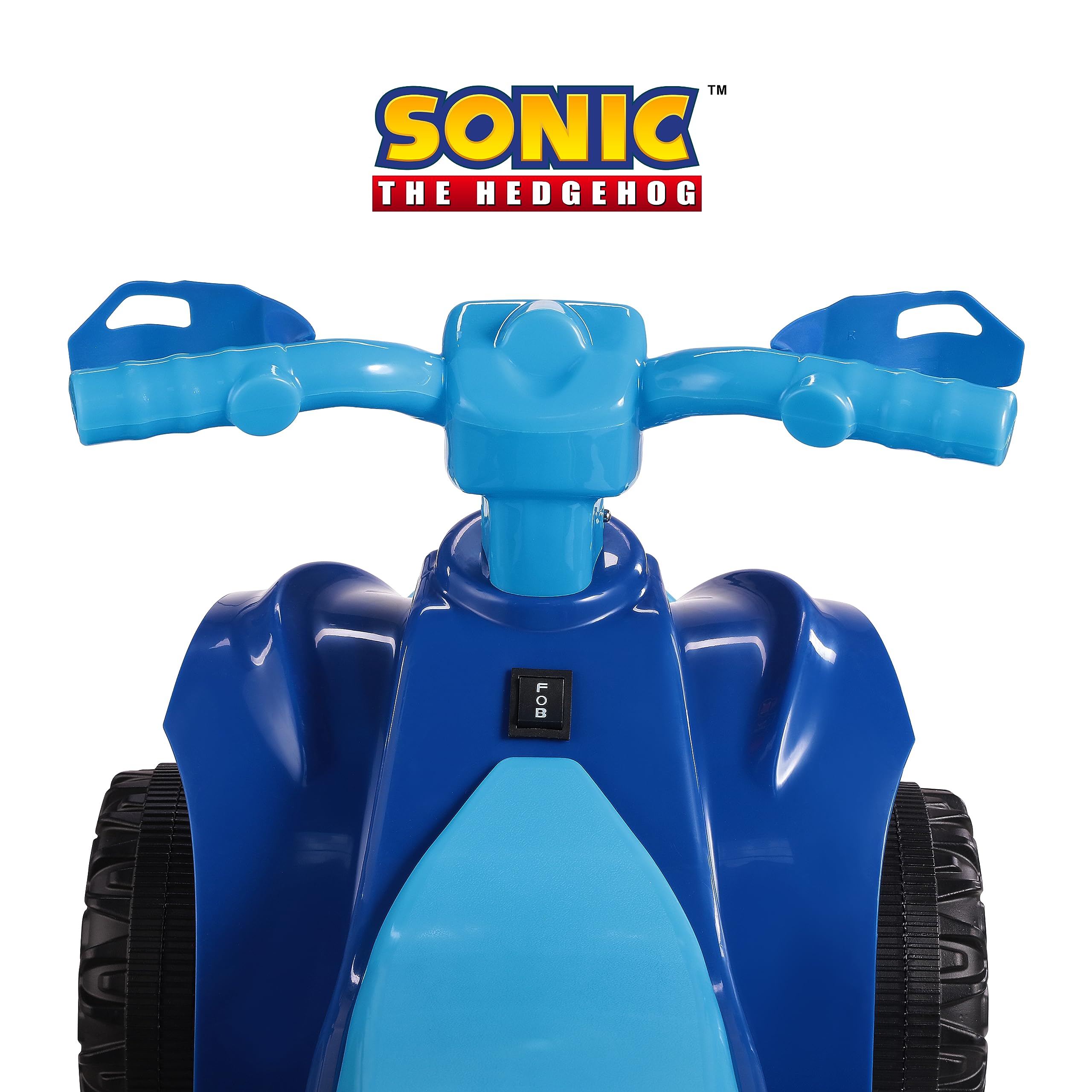 Foto 4 pulgar | Montable Eléctrico Voyager Sonic The Hedgehog Cuatriciclo 6 V para Niños de 2 a 3 Años - Venta Internacional