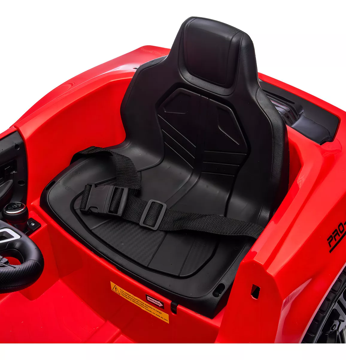 Foto 4 pulgar | Carro Eléctrico Montable AEIOU Tinto Mustang con Control Pintura Automotriz para Niños