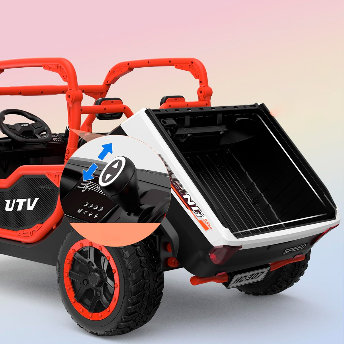 Foto 7 | Montable Electrico para Niños Raiser Le Monde Blanco