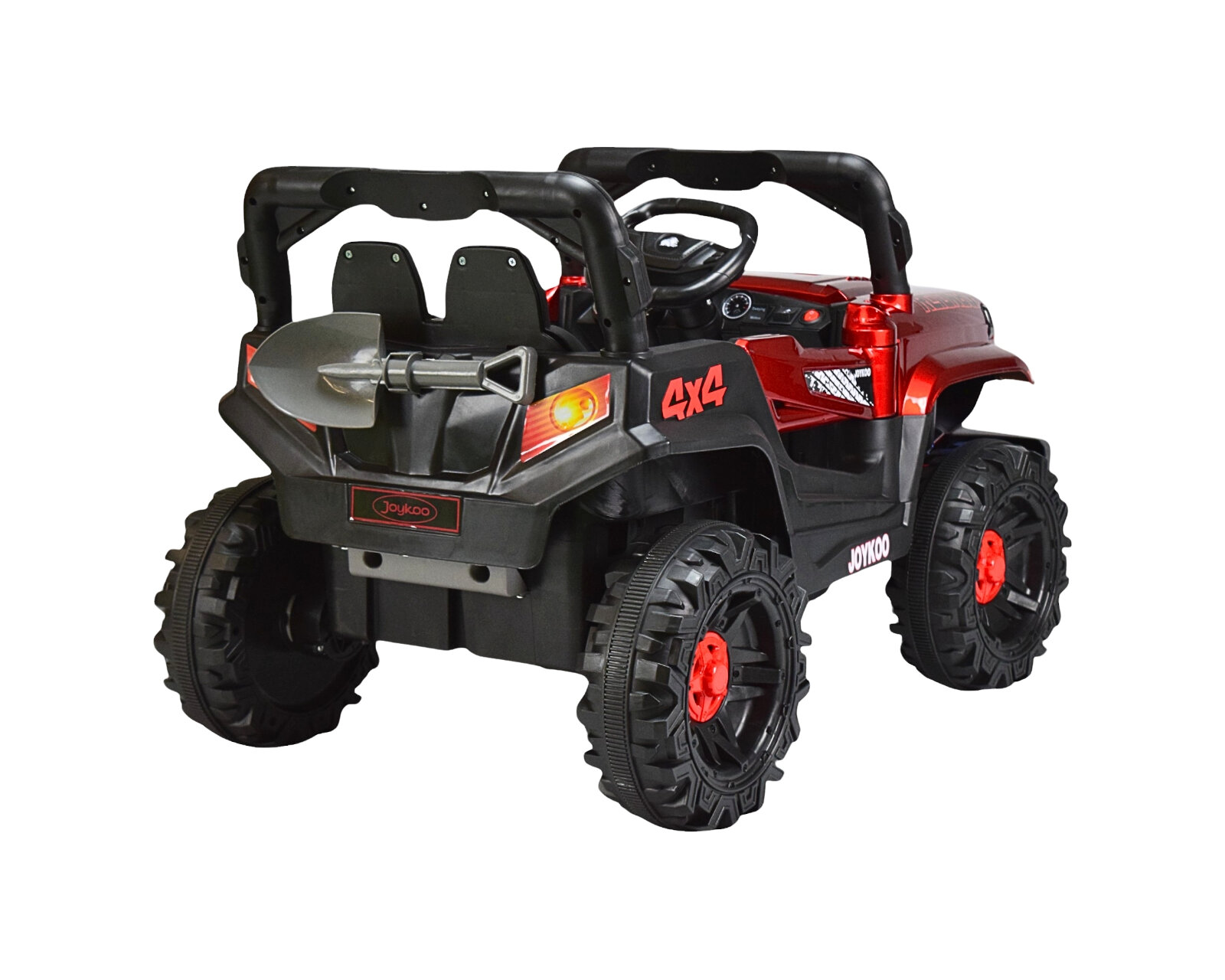 Foto 7 | Montable Electrico Camioneta 4x4 Control Remoto Luz Led 12v - Rojo