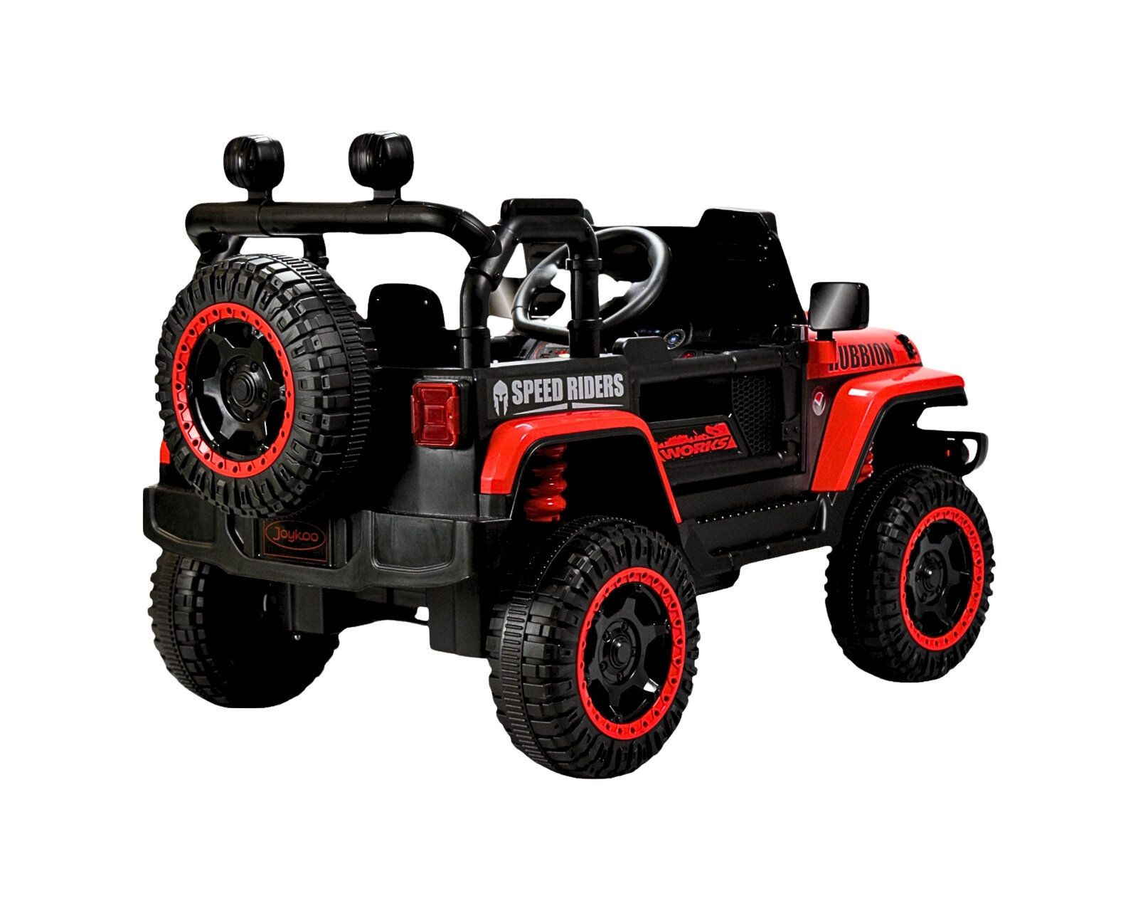Foto 8 pulgar | Montable Electrico Camioneta Para Niños Control Remoto Luz 12v - Rojo
