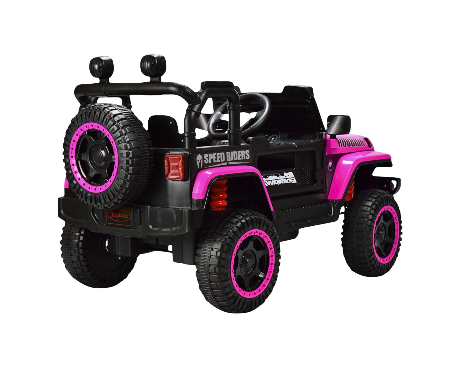 Foto 8 pulgar | Montable Electrico Camioneta Para Niños Control Remoto Luz 12v - Rosa