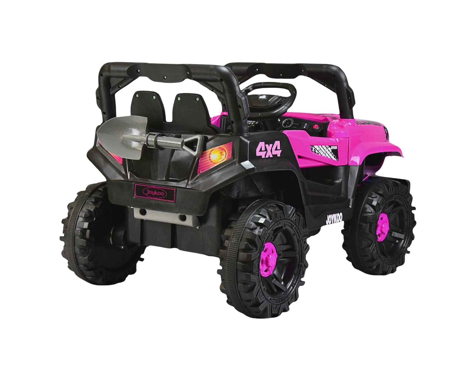 Foto 8 pulgar | Montable Electrico Camioneta 4x4 Control Remoto Luz Led 12v - Rosa