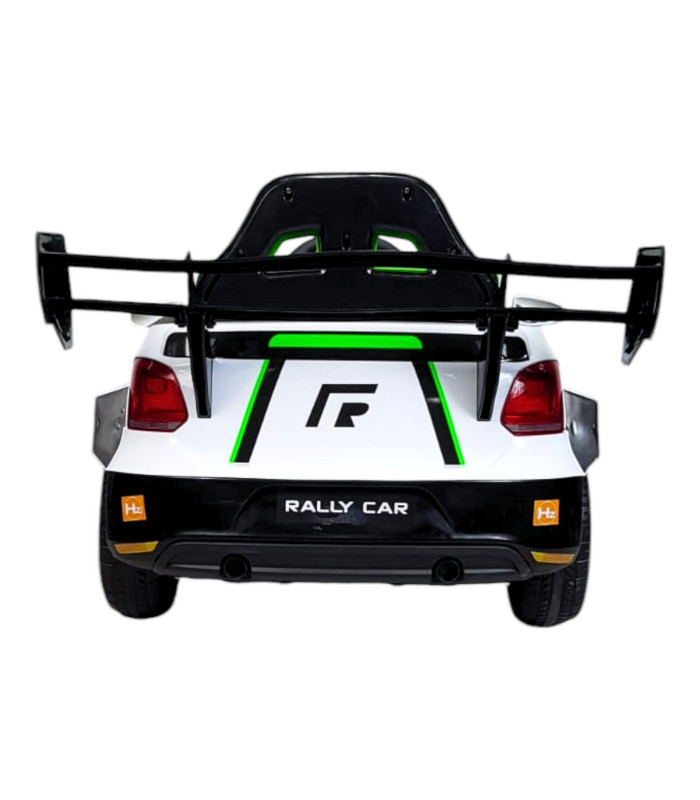 Foto 8 pulgar | Montable Eléctrico para Niños Rally Con Control Remoto Sonido Bluetooth Luz Led 12v - Verde