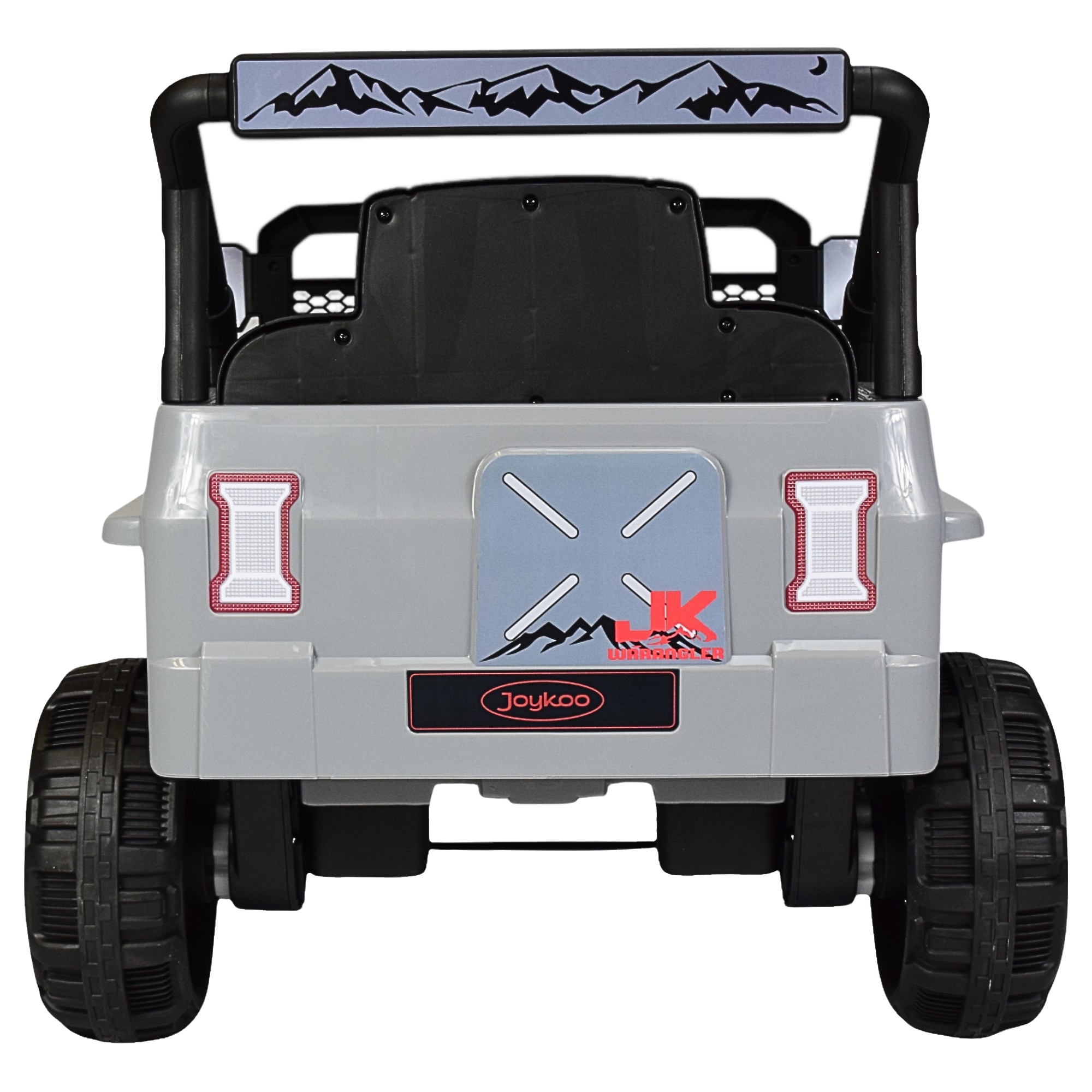 Foto 8 | Camioneta Montable Electrica 93 Cm Para Niños Control Remoto 12v - Gris