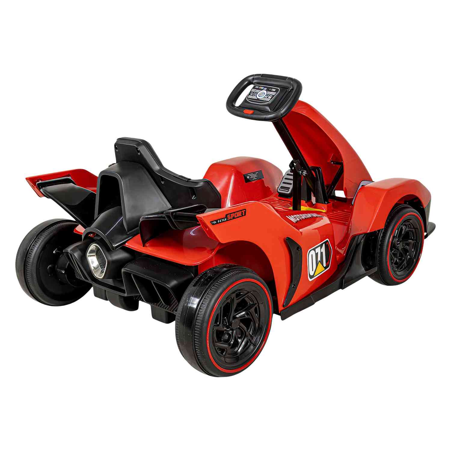 Foto 4 pulgar | Montable Electrico Go Kart F1 12v Niños Luz Led Música Usb