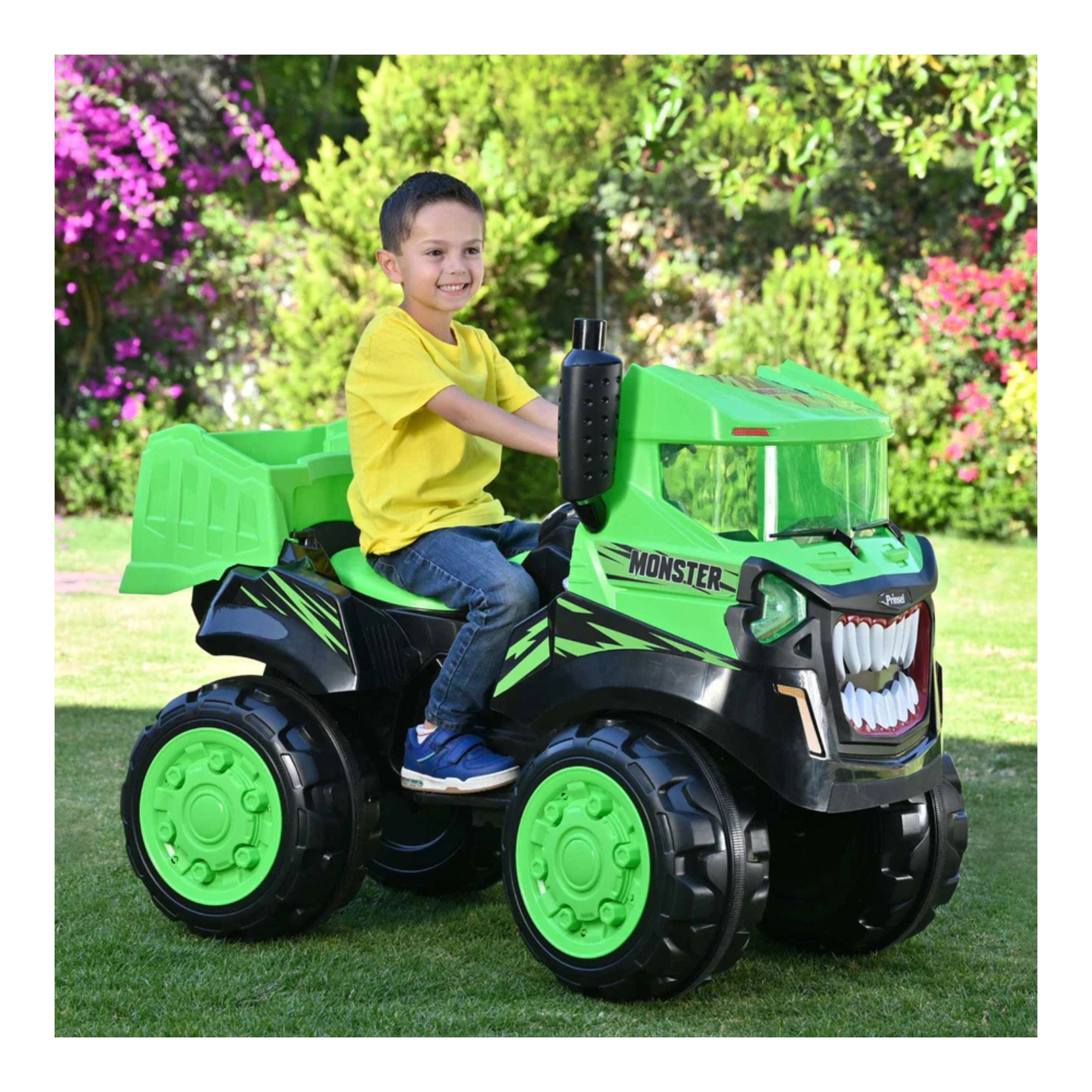Foto 4 | Camión Eléctrico Prinsel Monster 12v