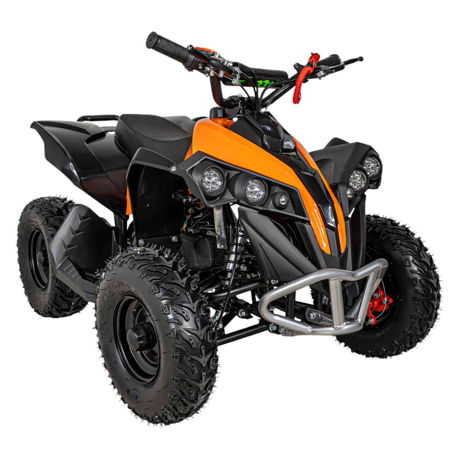 Cuatrimoto Motor A Gasolina 49cc Niños Montable Atv 45km/h Naranja Little Monkey