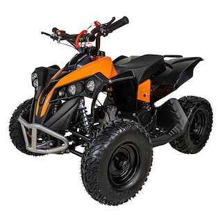 Foto 3 | Cuatrimoto Motor A Gasolina 49cc Niños Montable Atv 45km/h Naranja Little Monkey