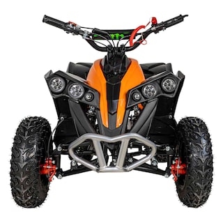 Foto 5 | Cuatrimoto Motor A Gasolina 49cc Niños Montable Atv 45km/h Naranja Little Monkey