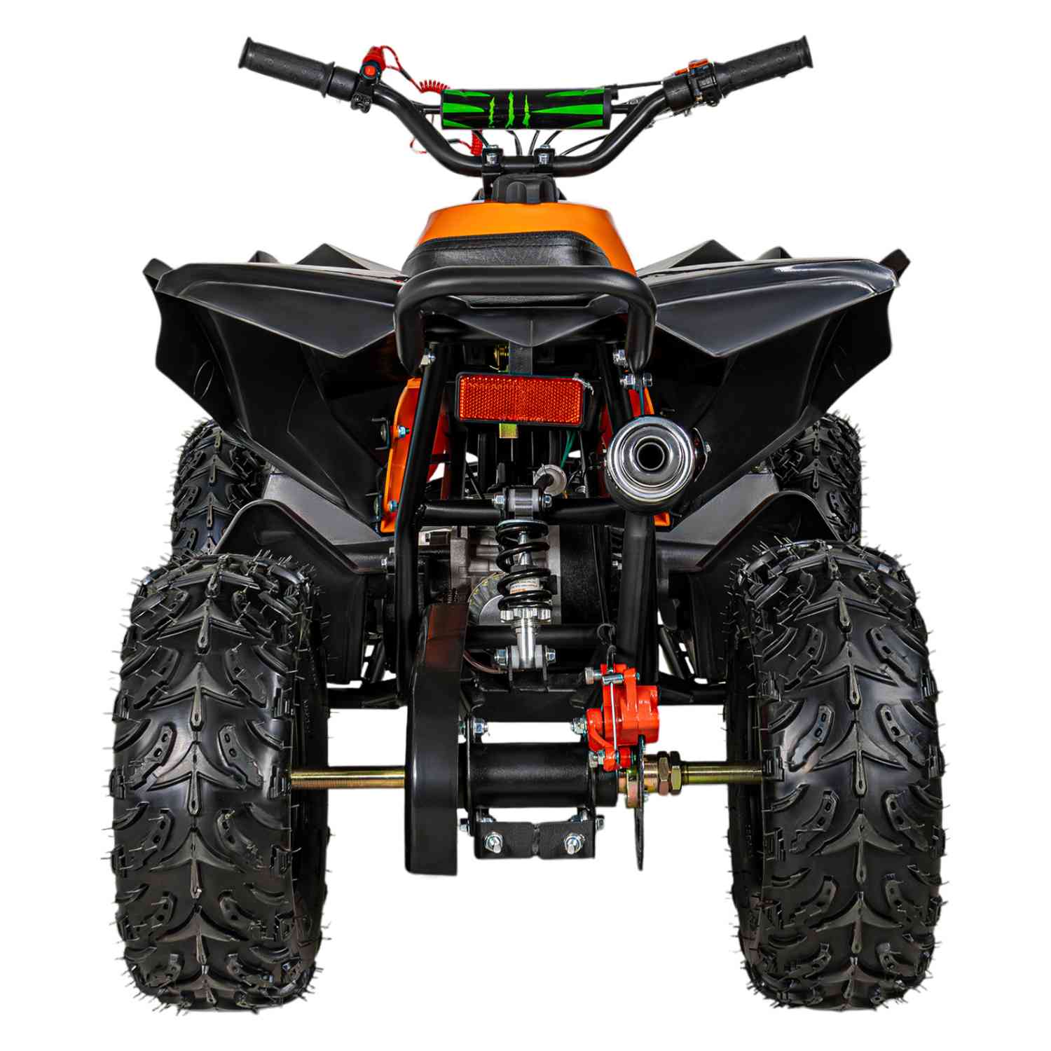 Foto 7 pulgar | Cuatrimoto Motor A Gasolina 49cc Niños Montable Atv 45km/h Naranja Little Monkey