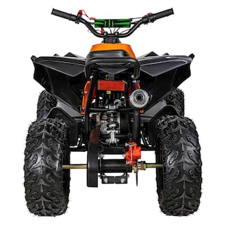 Foto 6 | Cuatrimoto Motor A Gasolina 49cc Niños Montable Atv 45km/h Naranja Little Monkey