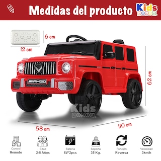 Foto 2 | Camioneta Montable Kids House Volt-x Motor Dual 6v