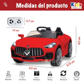 Foto 2 | Carro Montable Kids House Dash con Luz Batería Dual 6v