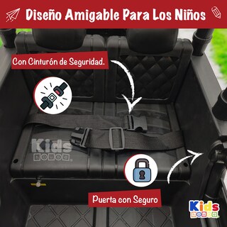 Foto 5 | Camioneta Montable Kids House Eléctrico Turbo Motor Dual 12v