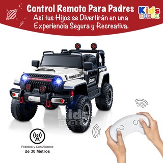 Foto 6 | Camioneta Montable Kids House Eléctrico Turbo Motor Dual 12v