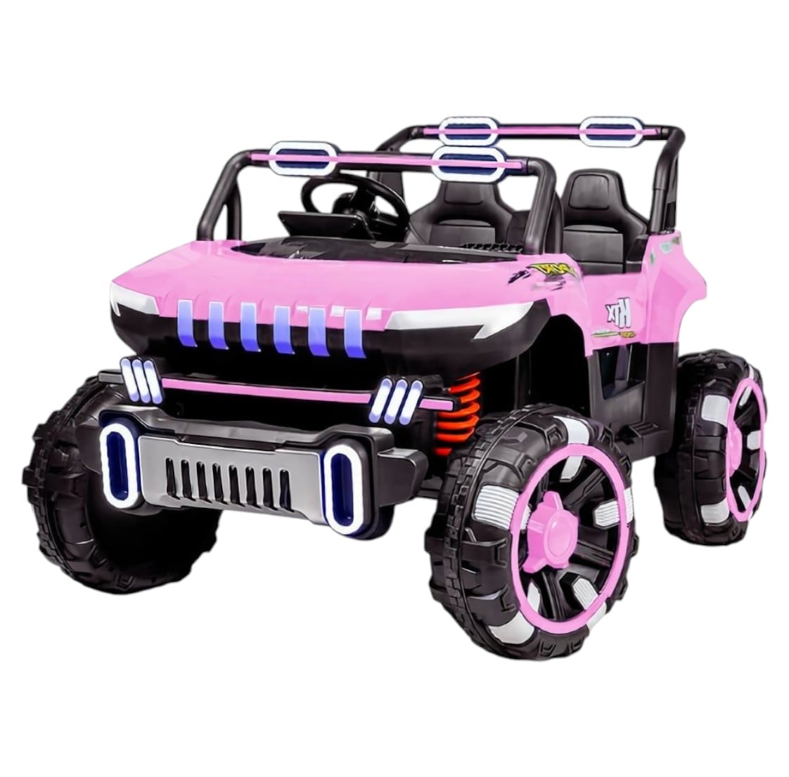Carro Eléctrico Montable Para Niños Aeiou Sport Bm8688 Rosa $7,881