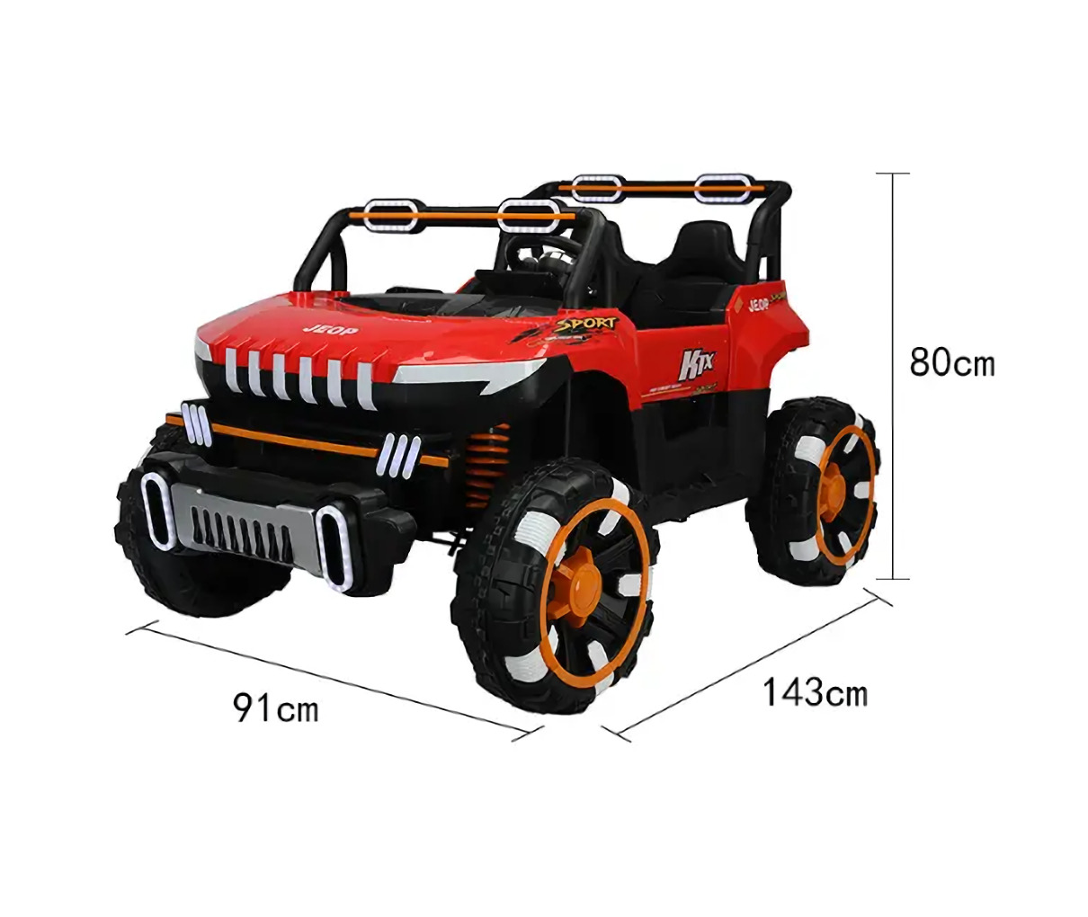 Foto 3 pulgar | Carro Eléctrico Montable Para Niños Aeiou Sport Bm8688 Gris