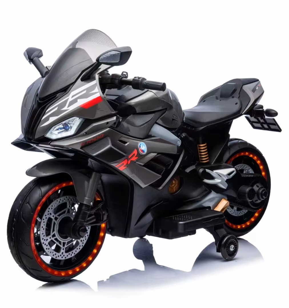 Foto 2 pulgar | Moto Eléctrica Aeiou Diseño Realista Gris para Niños