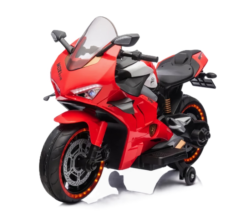Foto 2 pulgar | Moto Eléctrica Aeiou con Rueditas Rojo para Niños
