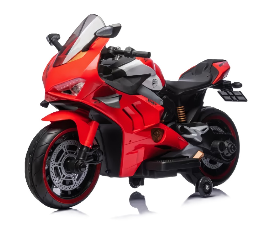 Foto 3 pulgar | Moto Eléctrica Aeiou con Rueditas Rojo para Niños