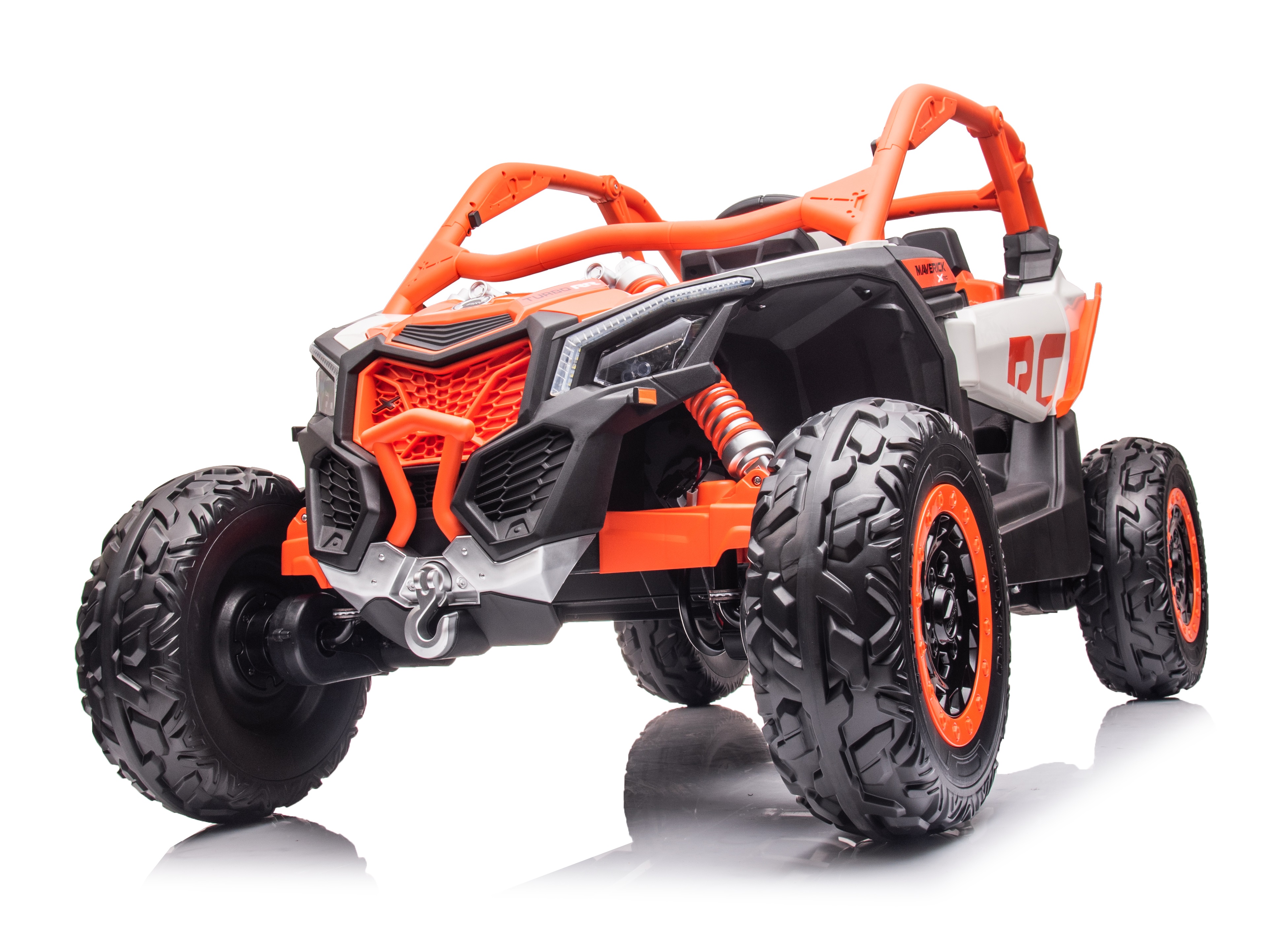 Foto 9 pulgar | Montable Eléctrico para Niños Aeiou Can-am Kdca001 Naranja