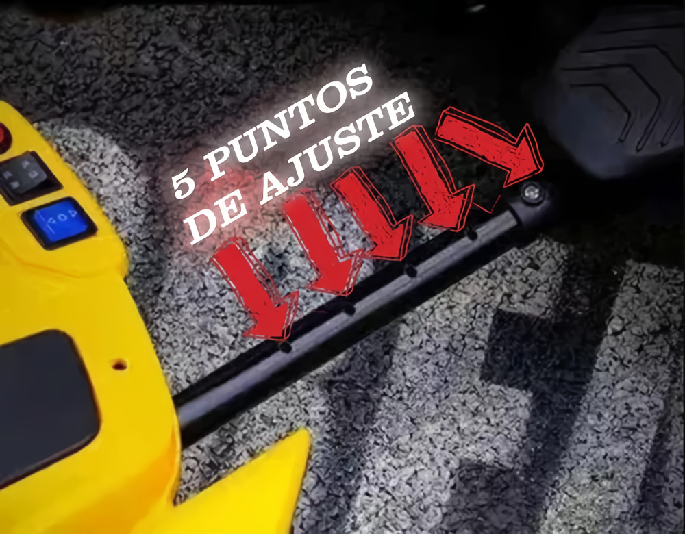 Foto 4 pulgar | Montable Go Kart Eléctrico Aeiou Bst009 Rojo para Niños
