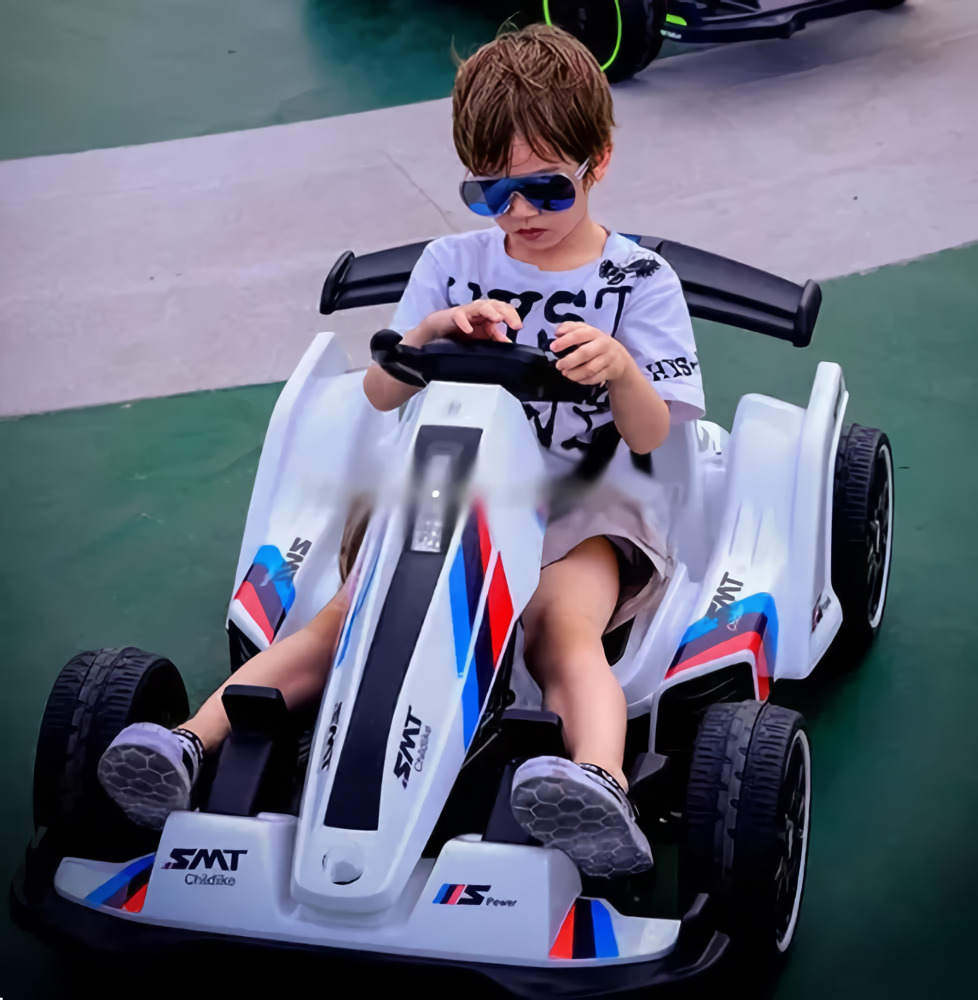 Foto 8 pulgar | Montable Go Kart Eléctrico Aeiou Bst009 Rojo para Niños