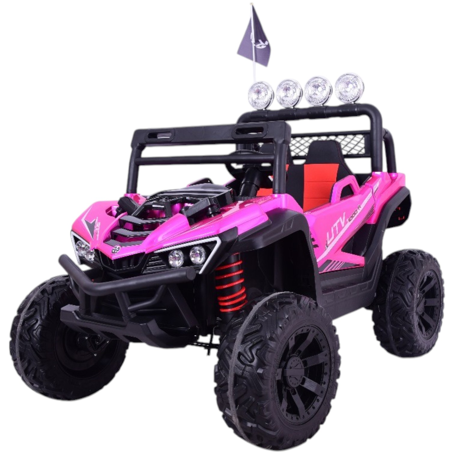 Foto 2 pulgar | Montable Eléctrico Aeiou Para Niños Bg1088 Razer Pintura Rosa