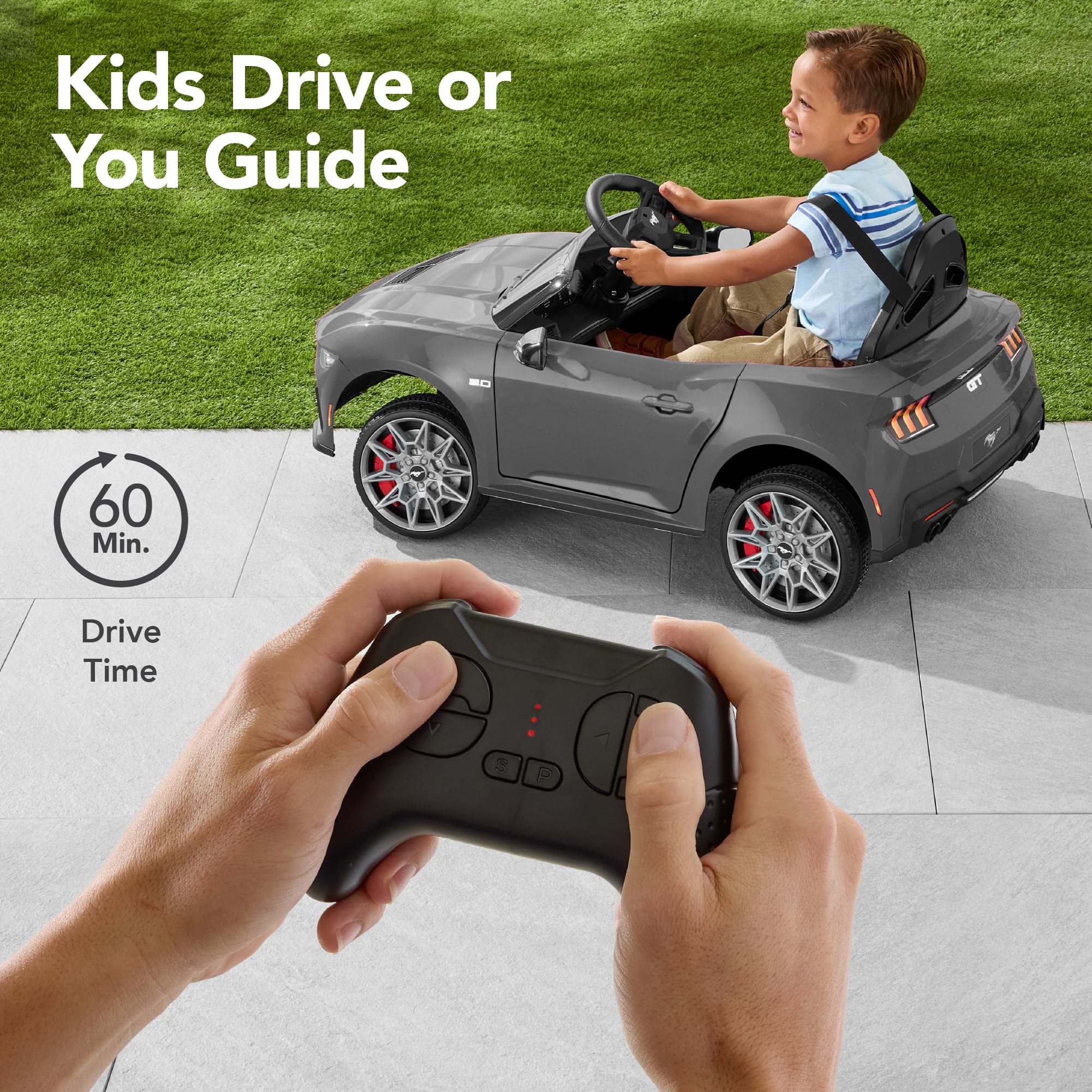 Foto 3 | Montable Eléctrico Infantil Ford Mustang 12 V Electric Ride On Car Best Choice Kids - Venta Internacional