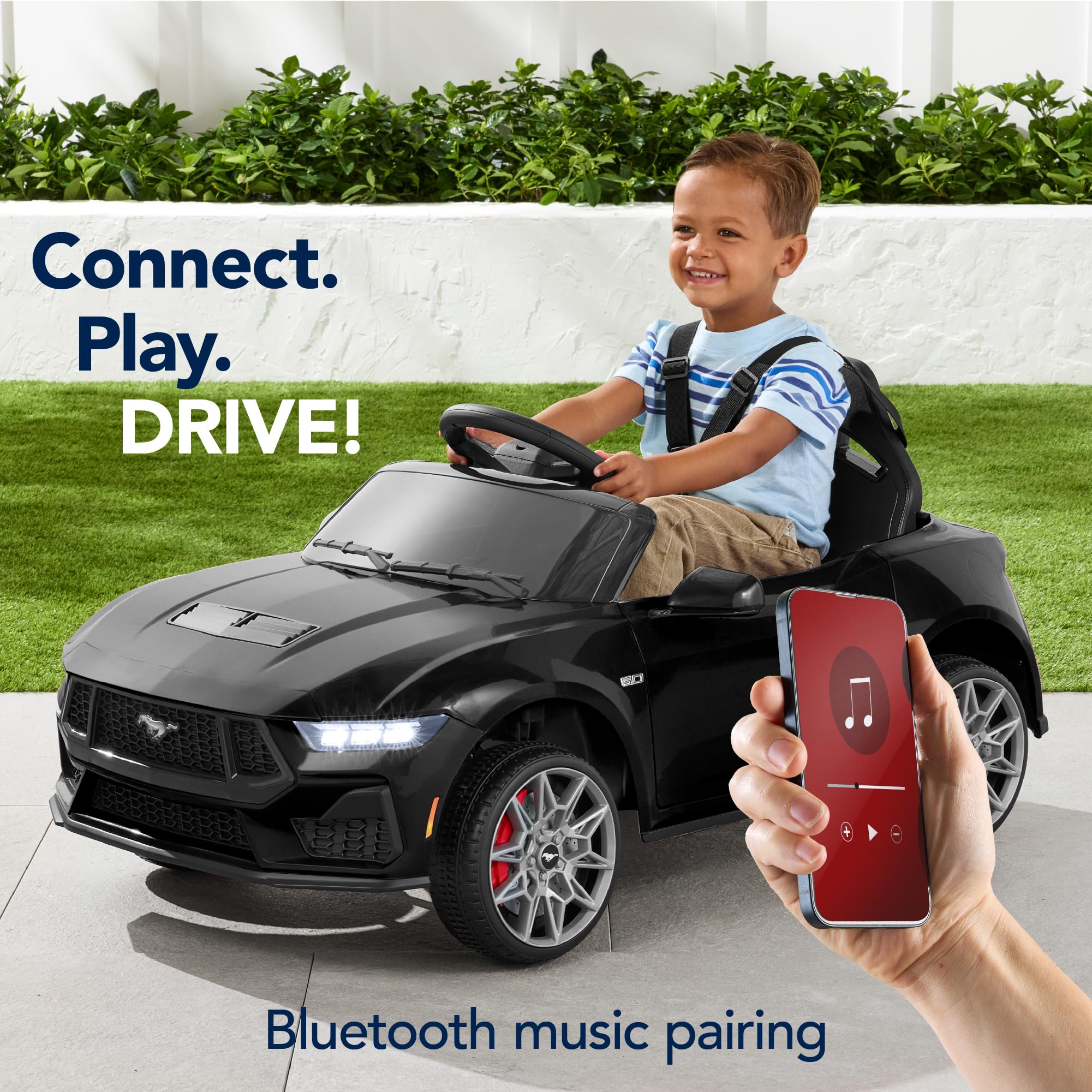 Foto 4 | Montable Eléctrico Infantil Ford Mustang 12 V Electric Ride On Car Best Choice Kids - Venta Internacional
