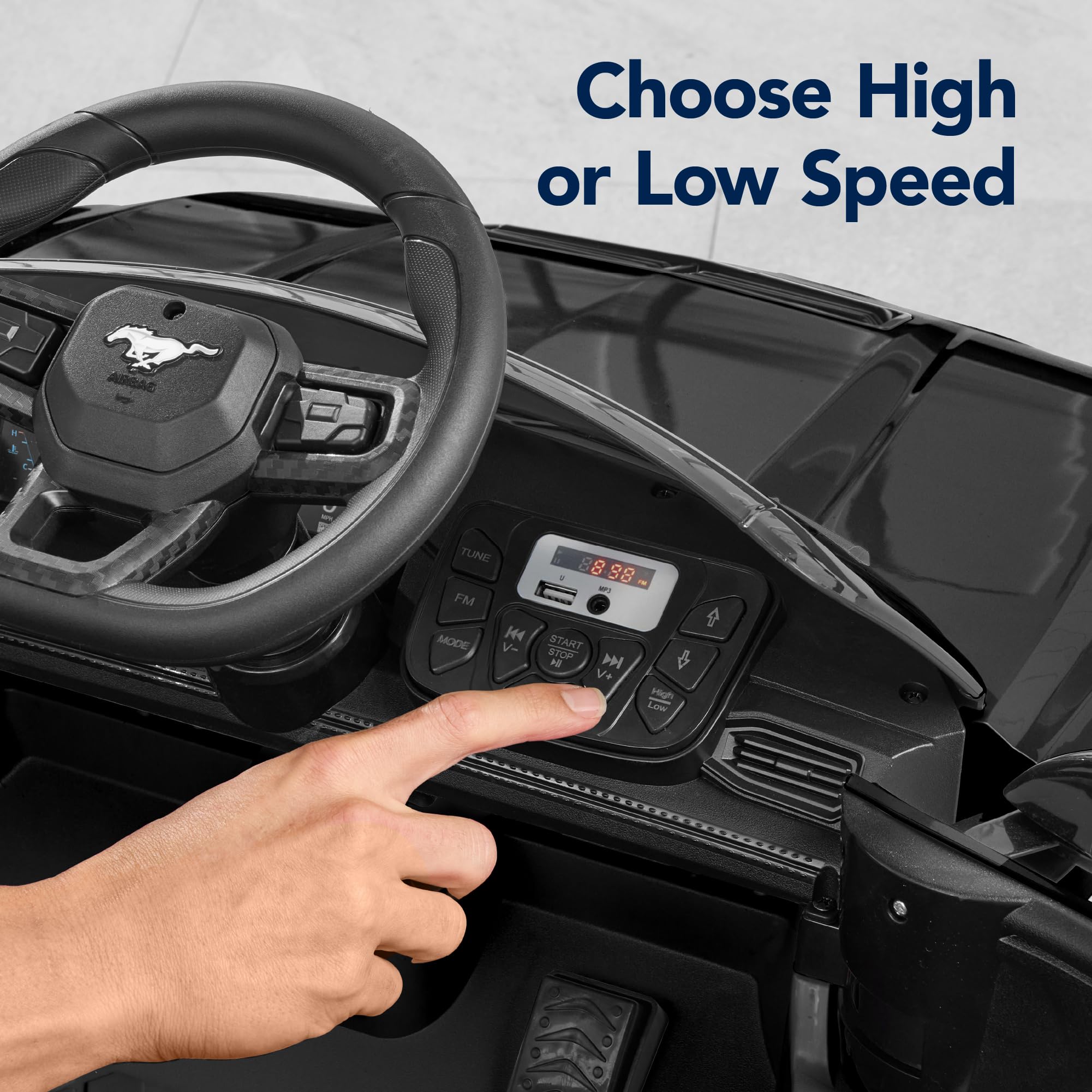 Foto 8 pulgar | Montable Eléctrico Infantil Ford Mustang 12 V Electric Ride On Car Best Choice Kids - Venta Internacional
