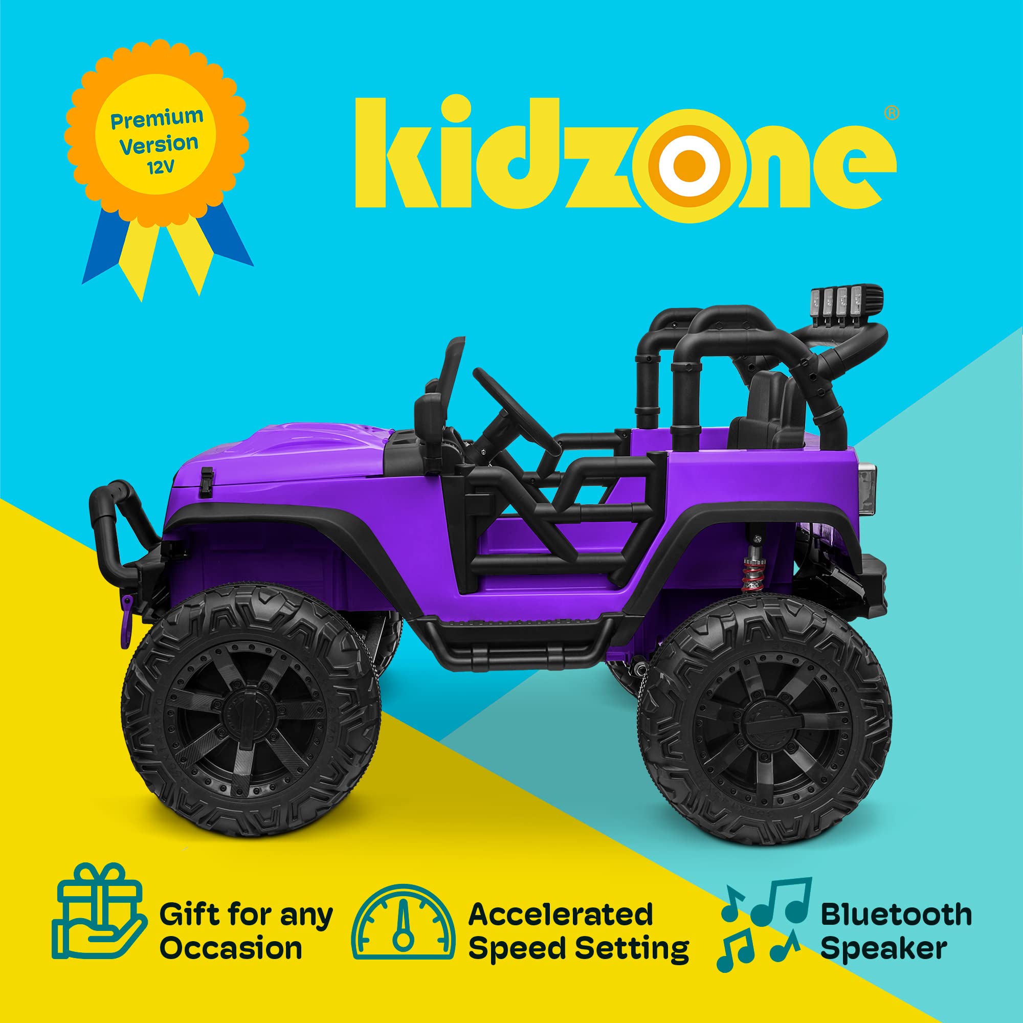 Foto 4 pulgar | Montable Eléctrico Kidzone Infantil-Venta Internacional