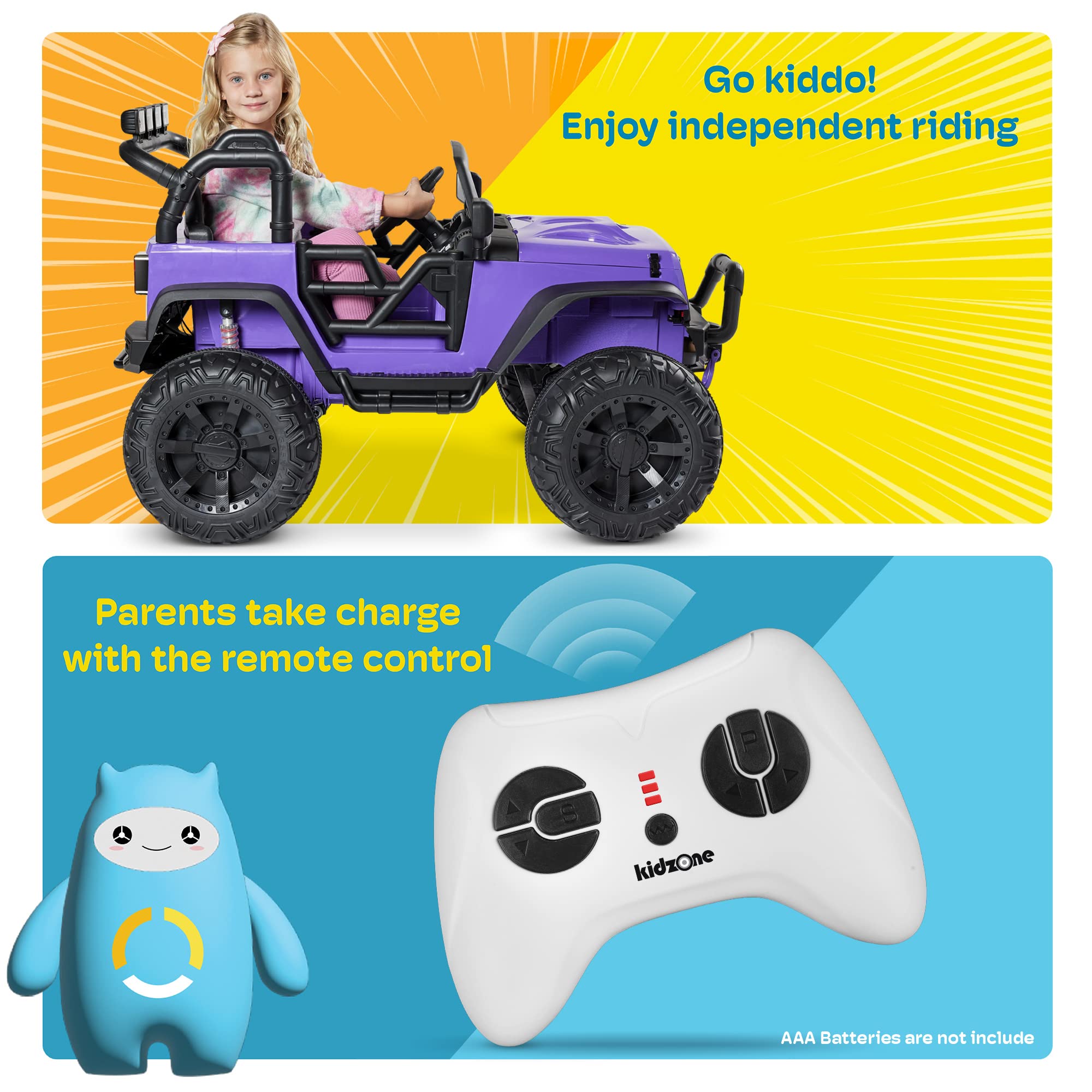 Foto 5 | Montable Eléctrico Kidzone Infantil-Venta Internacional