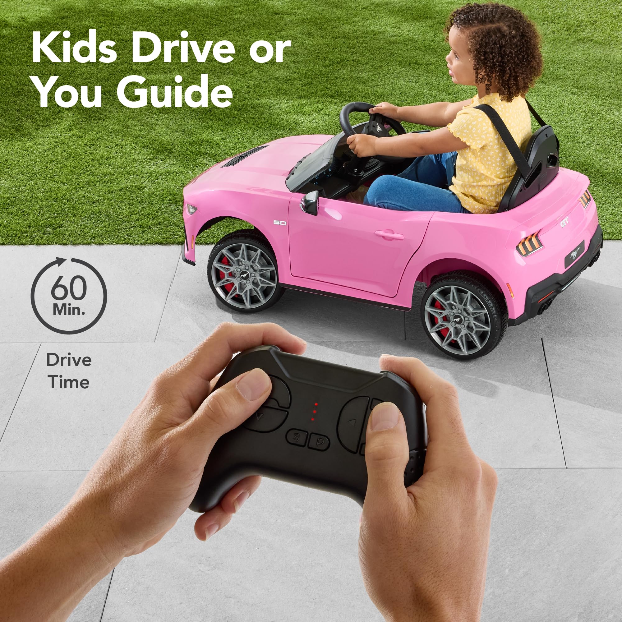 Foto 4 pulgar | Montable Eléctrico Infantil Ford Mustang 12 V Electric Ride On Car Best Choice Kids - Venta Internacional