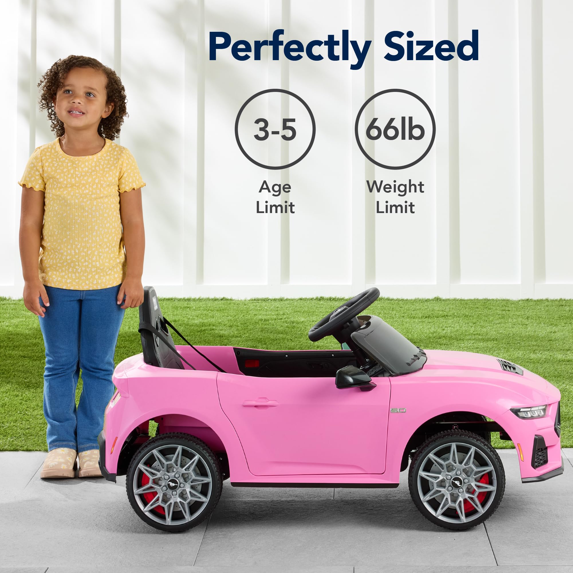 Foto 6 pulgar | Montable Eléctrico Infantil Ford Mustang 12 V Electric Ride On Car Best Choice Kids - Venta Internacional