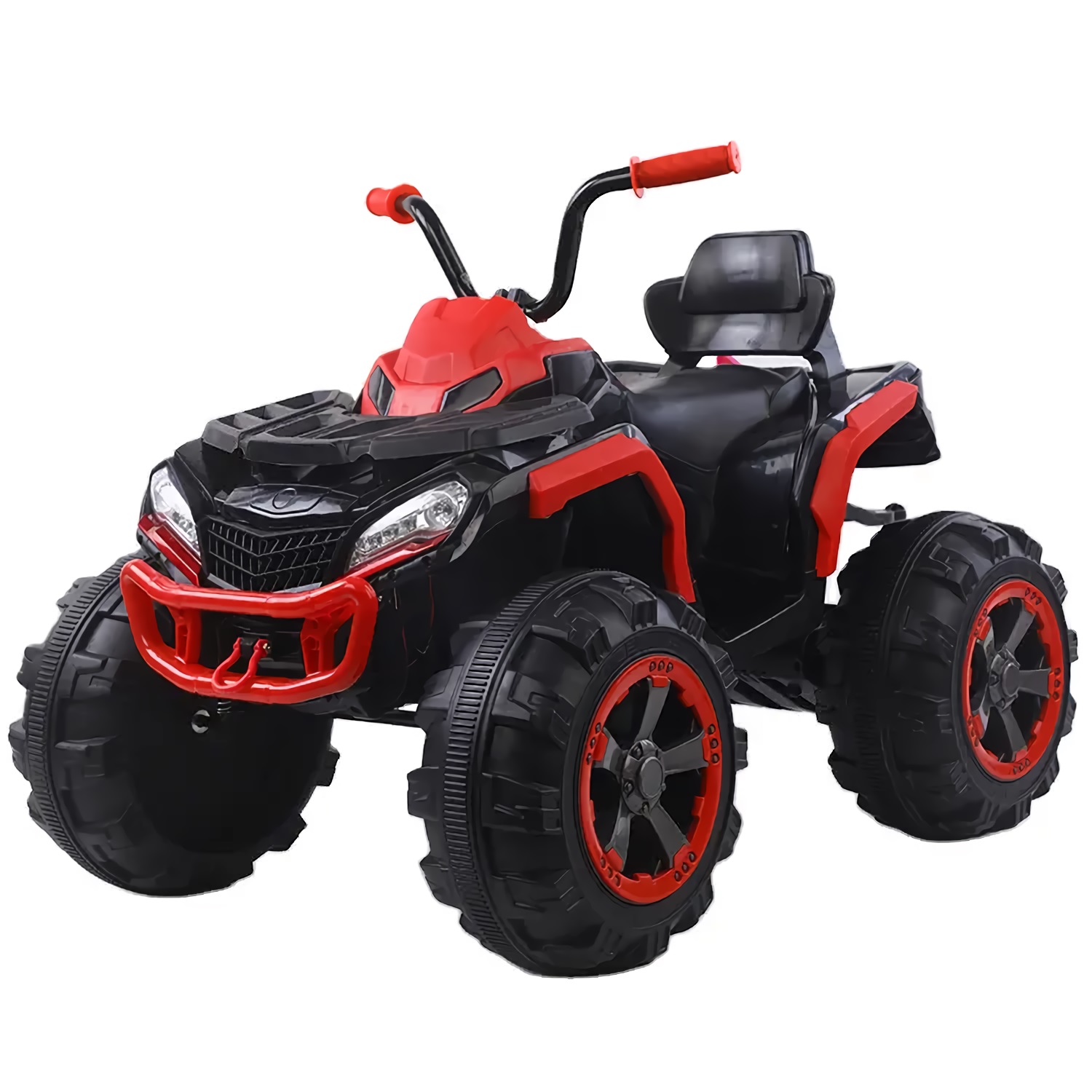 Cuatrimoto Eléctrica Para Niños Aeiou Bm1289 4x4 Rojo