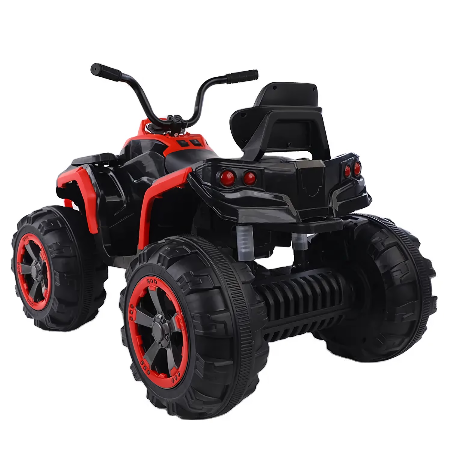 Foto 3 pulgar | Cuatrimoto Eléctrica Para Niños Aeiou Bm1289 4x4 Rojo