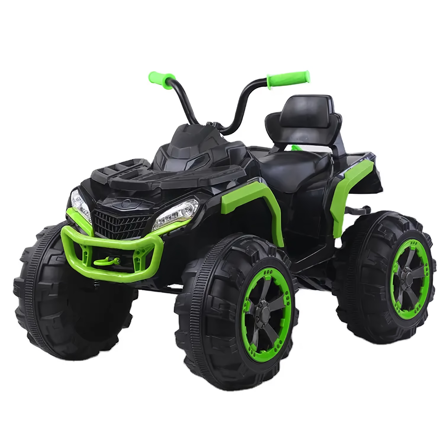 Cuatrimoto Eléctrica Para Niños Aeiou Bm1289 4x4 Verde