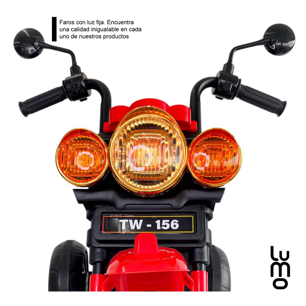 Foto 4 pulgar | Montable Eléctrico Lumo de Motocicleta con Luz y Sonido