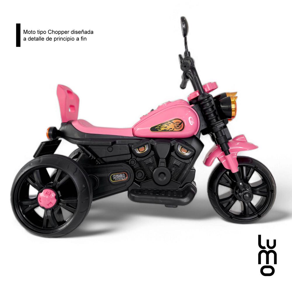 Foto 6 pulgar | Montable Eléctrico Lumo de Motocicleta con Luz y Sonido