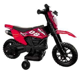 Foto 2 | Motito Montable Recargable 1288 Tipo Cross Color Rojo