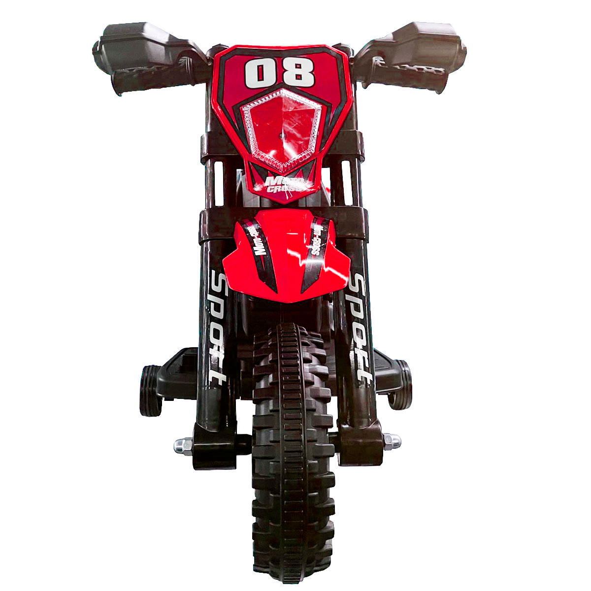 Foto 3 | Motito Montable Recargable 1288 Tipo Cross Color Rojo