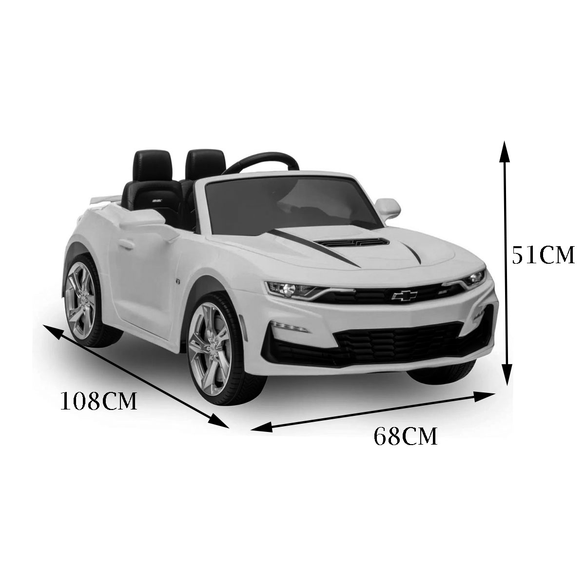 Foto 7 pulgar | Carro Montable Control Remoto Licencia Chevrolet Camaro 2ss Color Rosa