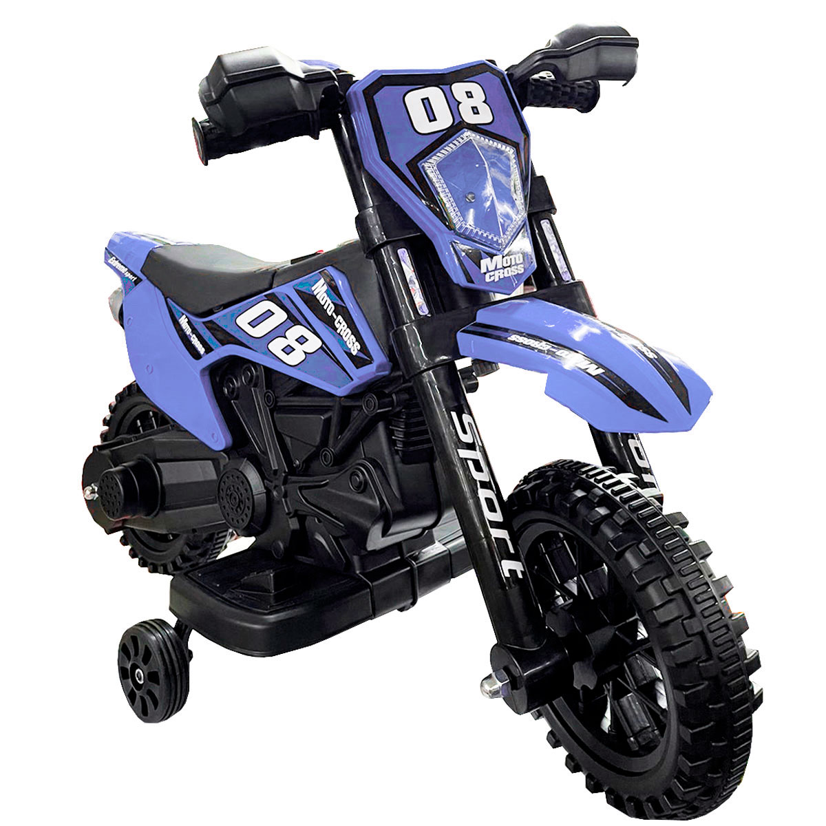 Foto 1 | Motito Montable Recargable 1288 Tipo Cross Color Azul