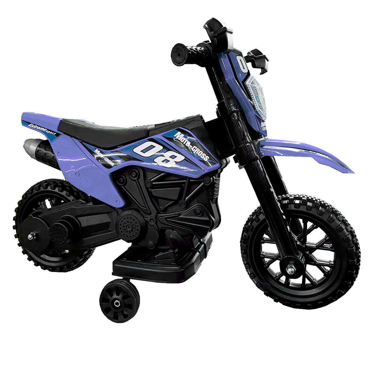 Foto 2 | Motito Montable Recargable 1288 Tipo Cross Color Azul