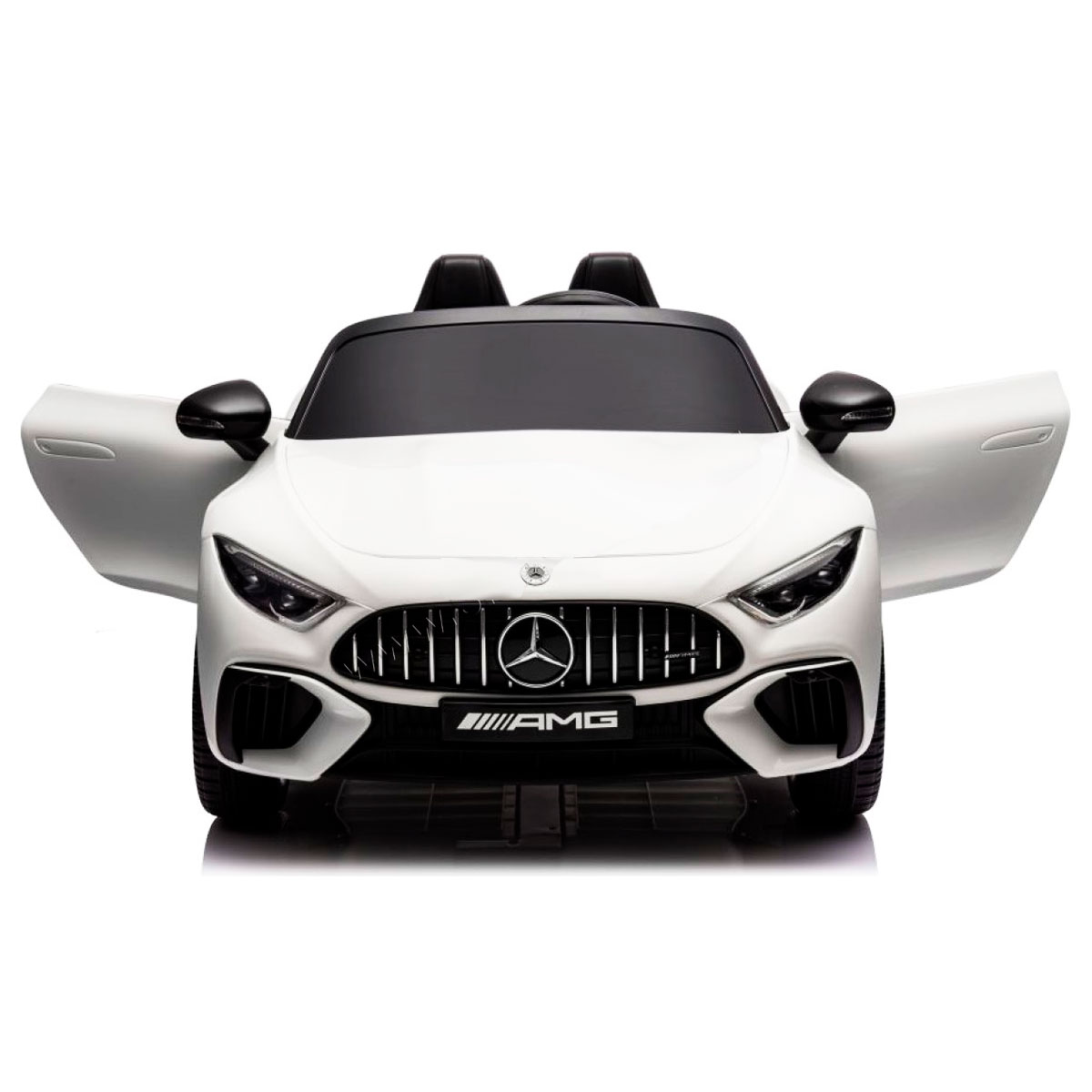 Foto 4 pulgar | Montable Eléctrico de Mercedes Benz Amg Blanco Infantil