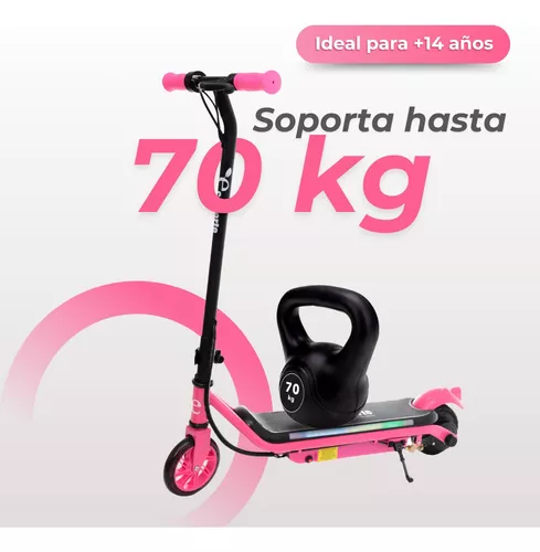 Foto 3 pulgar | Scooter Patín Eléctrico Eco-forte Sg10 Botón Inicio Rápido Rosa
